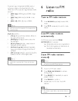 Preview for 10 page of Philips AJB7038D User Manual