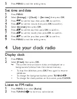 Предварительный просмотр 11 страницы Philips AJL303 User Manual