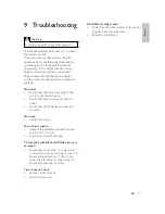 Preview for 21 page of Philips AJL750 User Manual