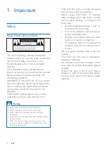 Предварительный просмотр 4 страницы Philips AJT3300 User Manual