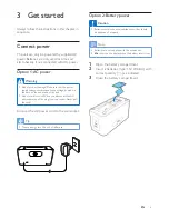 Предварительный просмотр 6 страницы Philips AJT600 User Manual