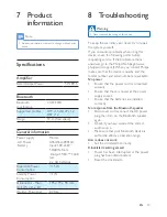 Предварительный просмотр 10 страницы Philips AJT600 User Manual