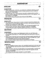 Preview for 4 page of Philips AL 4200 User Manual