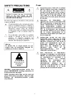 Preview for 6 page of Philips Allegiant LTC 8500 Series Instructions For Use Manual