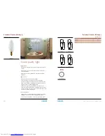 Preview for 49 page of Philips Ambiance Candle Shape Brochure