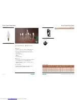 Preview for 55 page of Philips Ambiance Candle Shape Brochure