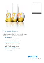 Preview for 1 page of Philips Analogue monitor SCD450 Specifications