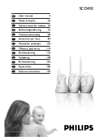 Philips Analogue monitor SCD450 User Manual preview