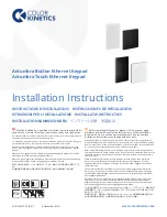 Philips AntumbraButton Installation Instructions Manual preview