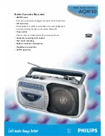 Philips AQ 4150/00S Brochure предпросмотр