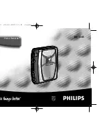Предварительный просмотр 1 страницы Philips AQ 6345 User Manual