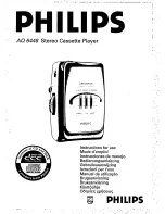 Предварительный просмотр 3 страницы Philips AQ 6446 Instructions For Use Manual