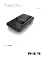 Philips AQ1001 User Manual предпросмотр