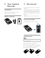 Preview for 4 page of Philips AQ1001 User Manual