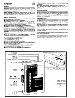 Предварительный просмотр 4 страницы Philips AQ6508 User Manual