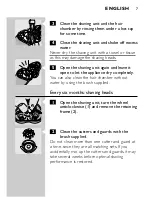 Preview for 5 page of Philips Aquagenic Quadra HQ7405 User Manual