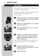 Preview for 34 page of Philips Aquagenic Quadra HQ7405 User Manual