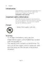 Preview for 4 page of Philips AquaTouch 5000 Series Manual