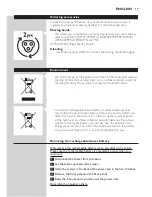 Preview for 17 page of Philips AquaTouch AT750 User Manual