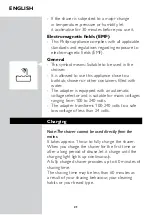 Preview for 22 page of Philips AquaTouch AT885E2/16 Manual