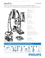 Philips AquaTrio Quick Start Manual preview