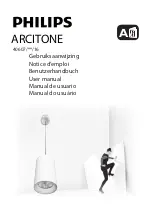 Philips ARCITONE 40607/31/16 User Manual preview