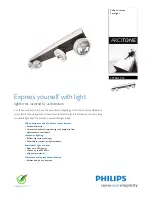 Philips Arcitone 57984/31/16 Brochure предпросмотр