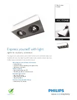 Preview for 1 page of Philips Arcitone 57985/31/16 Brochure