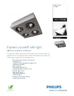 Philips Arcitone 57986/48/16 Brochure preview