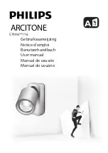 Philips Arcitone 57990/31/16 User Manual preview