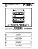 Philips AS 9410 Operating Manual preview