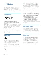 Preview for 22 page of Philips AS170 User Manual