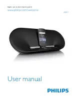 Предварительный просмотр 1 страницы Philips AS851/10 User Manual