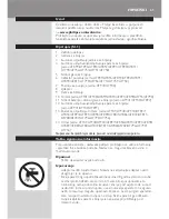 Предварительный просмотр 61 страницы Philips AT7 SERIES User Manual