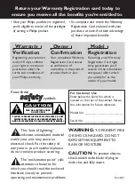 Preview for 2 page of Philips AT9230 User Manual