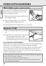 Preview for 10 page of Philips AT9230 User Manual