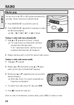 Preview for 20 page of Philips AT9230 User Manual