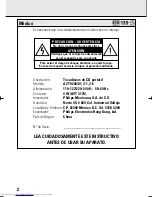 Предварительный просмотр 2 страницы Philips AT9240 User Manual