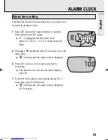 Предварительный просмотр 23 страницы Philips AT9240 User Manual