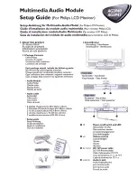 Philips Audio Chin AG3P40 Setup Manual предпросмотр