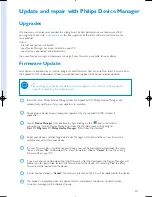 Preview for 34 page of Philips audio players User Manual