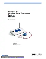 Philips Avalon CTS M2720A Service Manual предпросмотр