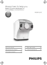 Preview for 1 page of Philips Avance Collection HR2353/09 User Manual