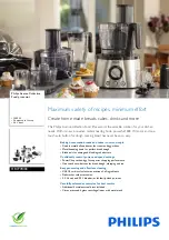 Philips Avance Collection HR7778/03 Quick Manual preview