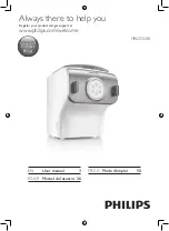 Philips Avance HR2355/08 User Manual preview