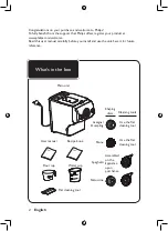 Preview for 2 page of Philips Avance HR2355/08 User Manual