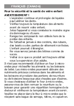 Preview for 8 page of Philips Avent Biberon Manual