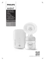 Preview for 1 page of Philips Avent Plus SCF338/11 User Manual