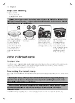 Preview for 14 page of Philips Avent Plus SCF338/11 User Manual