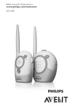 Philips Avent SCD480 Instructions Manual предпросмотр